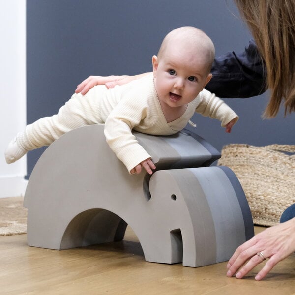 Kids' furniture, Elephant, cloudy blue, Blue