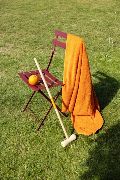 Bath towels, Heavy Towel bath sheet, burned orange, Orange