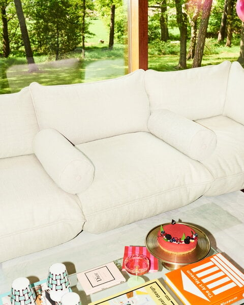Sofas, Sumo Grand sofa, limestone, White