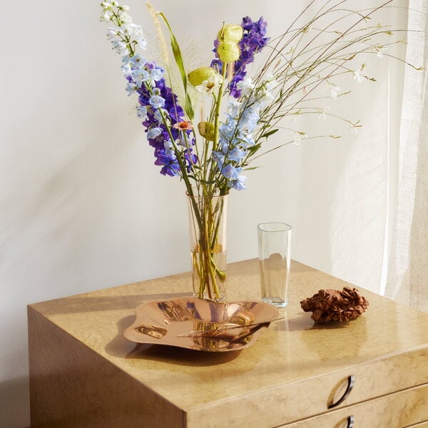Vases, Aalto vase, 180 mm, clear, Transparent