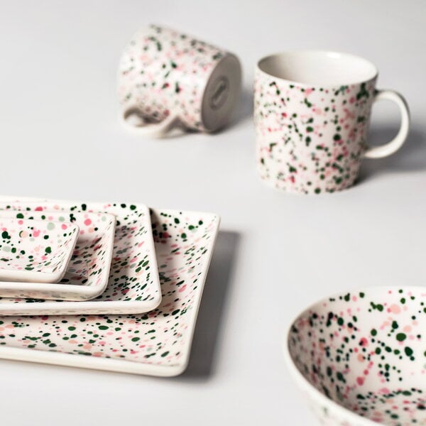 Cups & mugs, OTC Helle mug, 0,4 L, pink - green, Multicolour