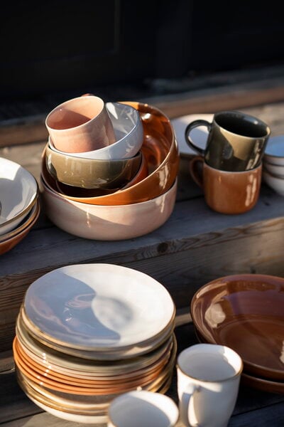 Bowls, Svelte bowl, 23 cm, terracotta, Brown