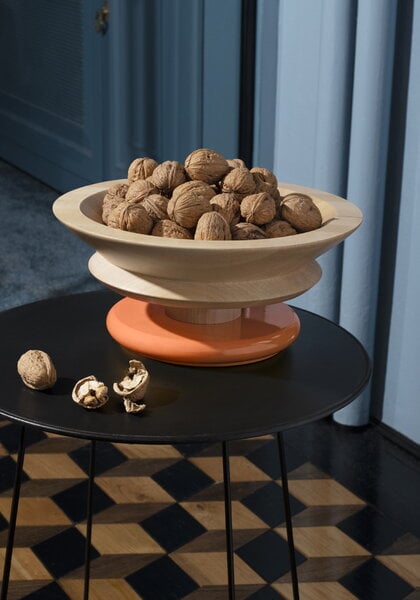 Platters & bowls, Twergi ES15 centrepiece bowl, orange, Natural
