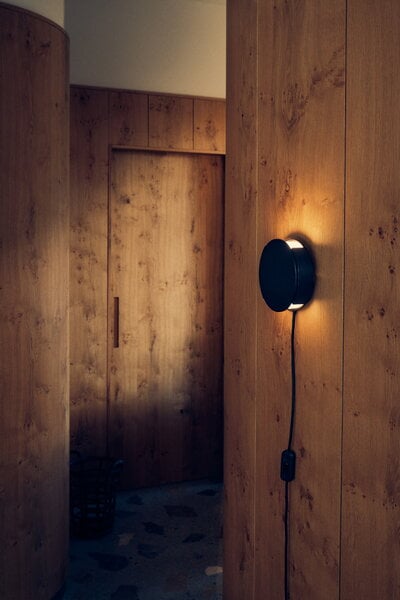 Wall lamps, Rotate wall lamp, black, Black