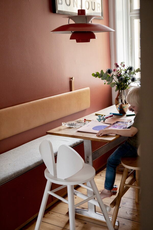 Kids' furniture, Mouse junior chair, lacquered oak, Natural