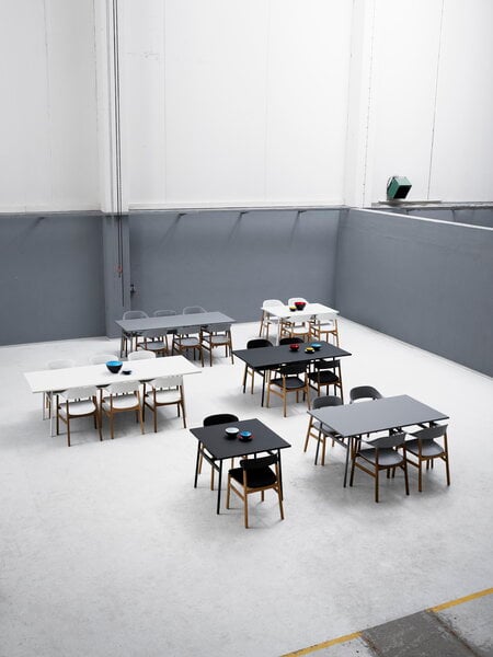 Dining chairs, Herit chair,  oak - black, Black
