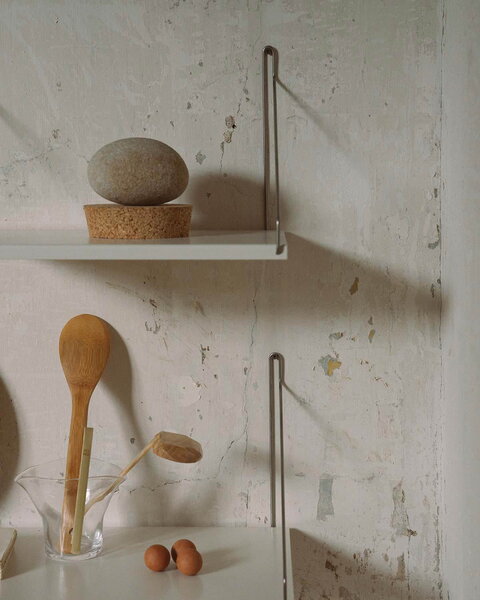 Picture of Frama D20 shelf, 40 cm, warm white steel | Finnish Design Shop