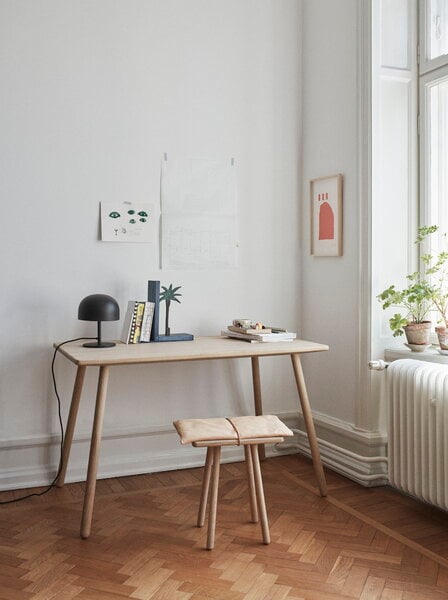 Desks, Georg desk, 4 legs, oak, Natural