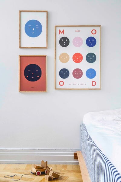 Posters, Nine Moods poster, Multicolour
