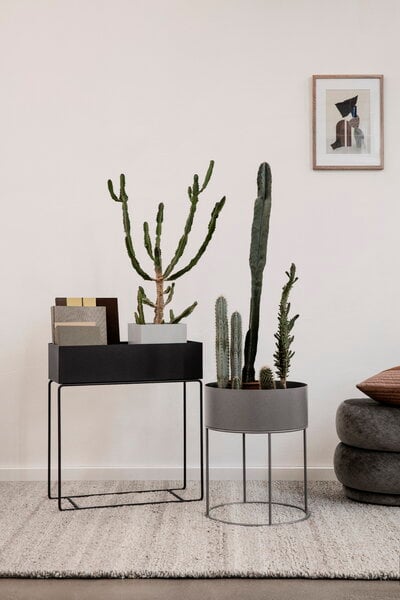 Blompiedestal, Plant Box, svart, Svart