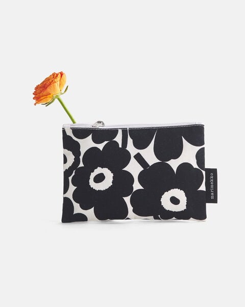 Toiletry & makeup bags, Kaika Mini Unikko pouch, dark blue, Blue