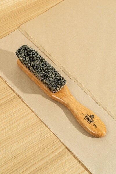 Garment care, Kent CC7 clothes brush, lacquered beech, Natural