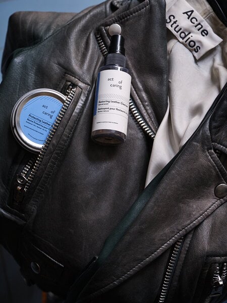 Möbelvård, Leather care kit, 115 ml, Flerfärgad