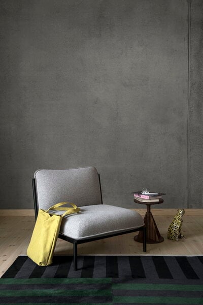 Fauteuils, Fauteuil lounge Kumo, Porcelain, Gris