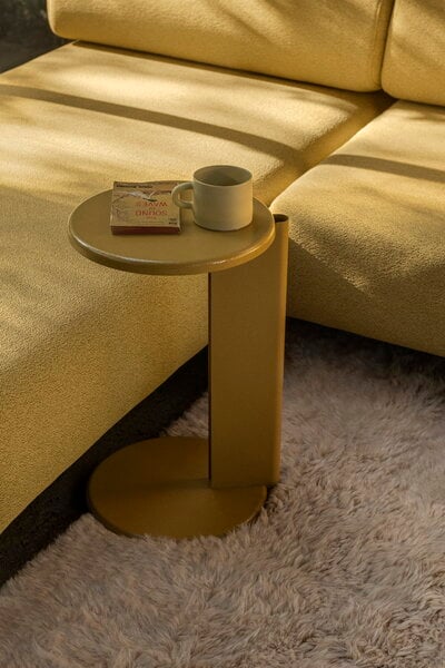 Tables d’appoint et bouts de canapé, Table d’appoint Lolly, jaune ocre, Jaune