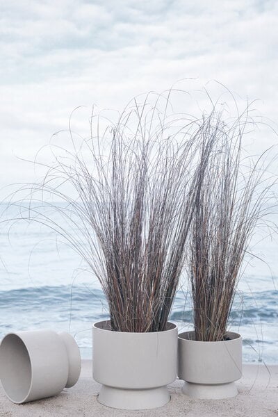 Planters & plant pots, Flowerpot, 30 cm, sand, Beige