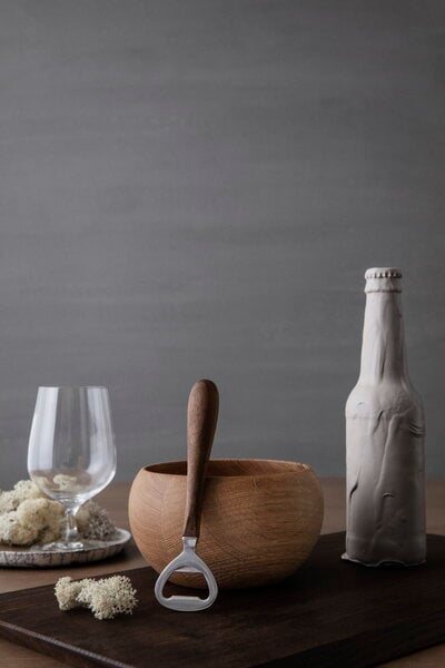 Wine & bar, Menageri bottle opener, walnut, Brown