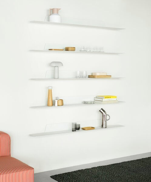 Wall shelves, Jet shelf, 160 cm, white, White