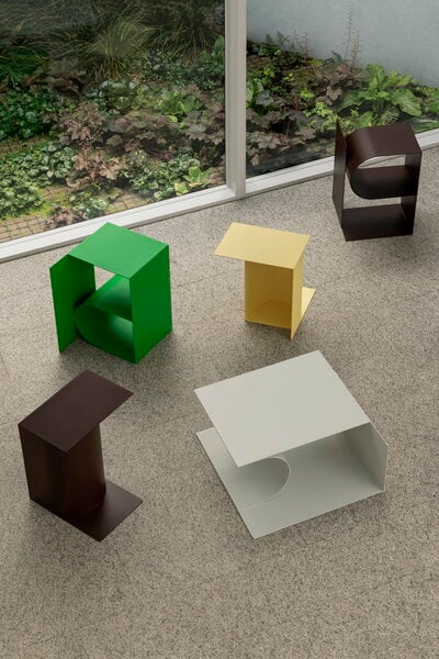Side & end tables, Glyph Beta side table, pure green, Green