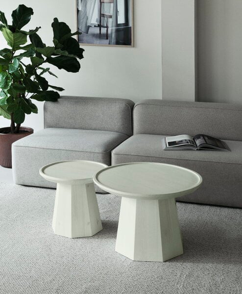 Coffee tables, Pine table, large, light green, Green