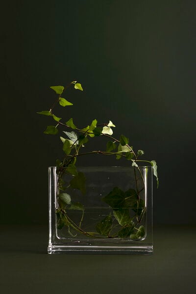 Vases, Monoblokk vase, clear glass, Transparent