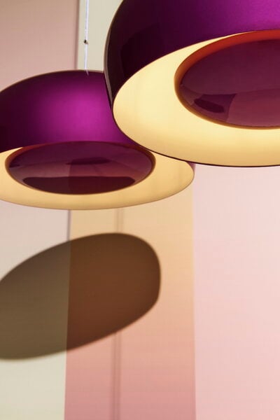 Pendant lamps, Brush pendant, small, 35 cm, violet, Purple