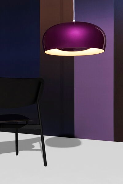 Pendant lamps, Brush pendant, large, 60 cm, violet, Purple