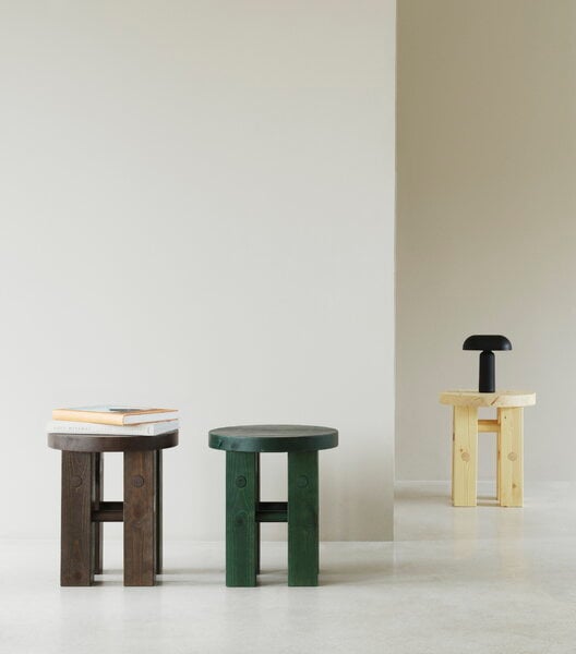Normann Copenhagen Fyr stool, dark brown Finnish Design Shop