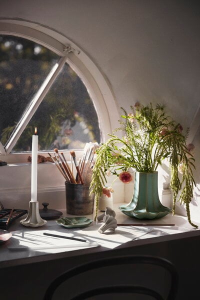 Fritz Hansen Ikebana vase, small, brass | Finnish Design Shop