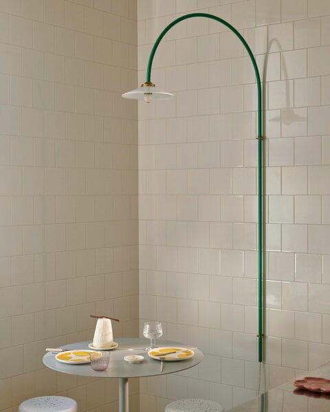 Wall lamps, Hanging Lamp N°2, dimmable, green, Green