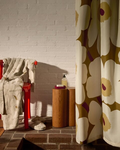 HAY Pivot shower curtain, 180 x 200 cm, cream | Finnish Design Shop