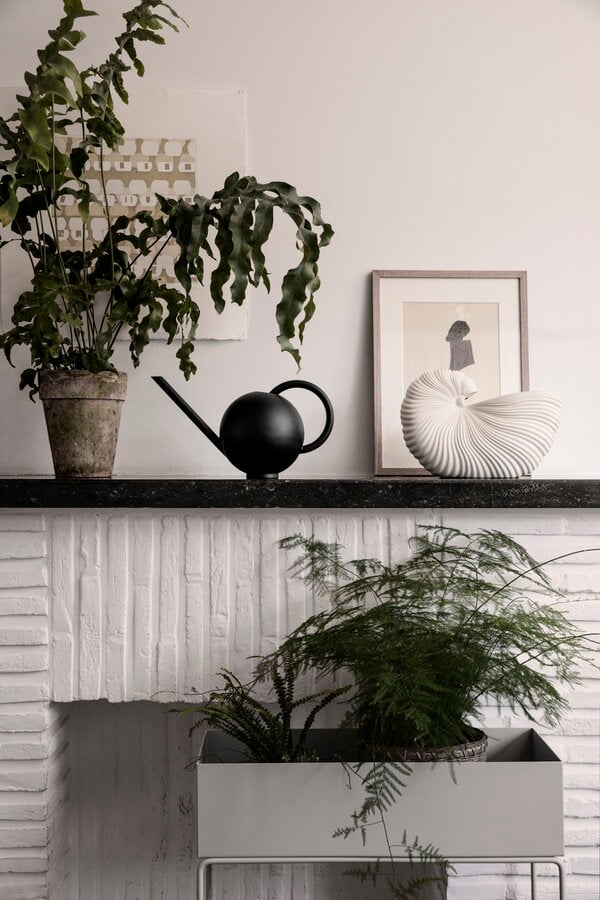 Blompiedestal, Plant Box, grå, Grå