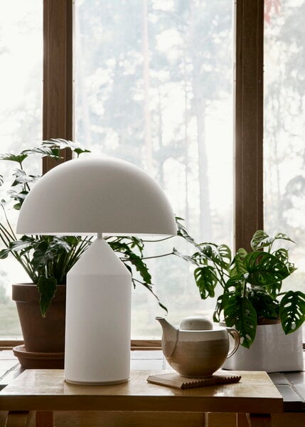 Planters & plant pots, Riihitie plant pot B, medium, white gloss, White
