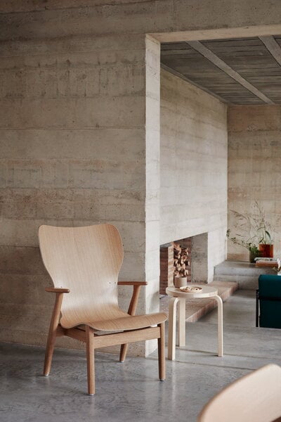 Fauteuils, Fauteuil Domus, teinté miel, Naturel