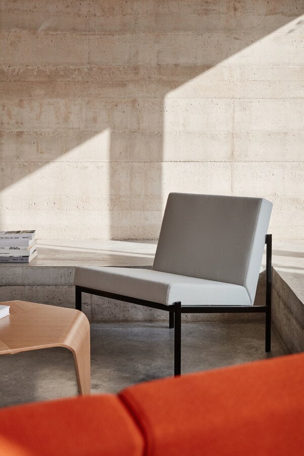 Armchairs & lounge chairs, Kiki lounge chair, grey, Gray
