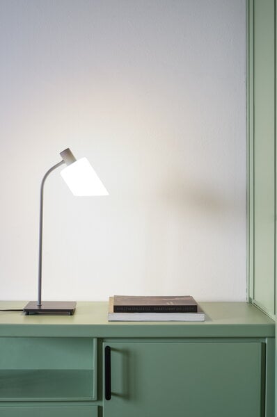 Table lamps, Lampe de Bureau table lamp, white, White