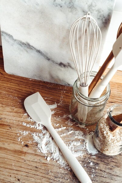 Cookware, Royal Pearl spatula, 27 cm, silicone, White