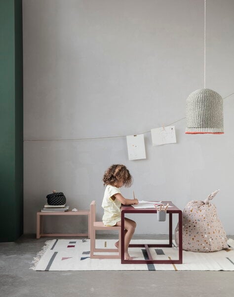 Mobili per bambini, Panca Little Architect, rosa, Rosa