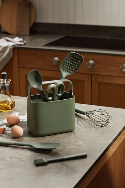 Kitchen utensils, Green Tool Toolbox, green, Green