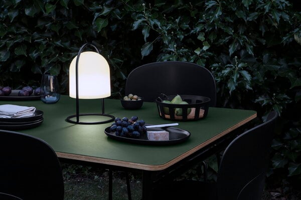 Lanterna Solare Eva Solo 30 Cm | Design Danese Elegante | Per Esterno, Ricaricabile Con Luce Calda