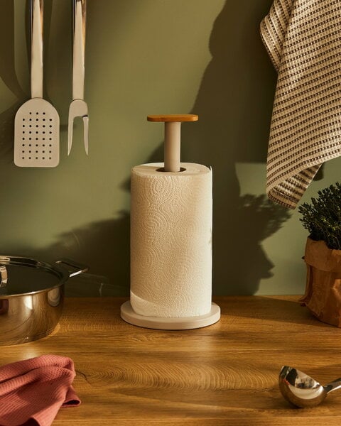Paper towel holders, Mattina kitchen roll holder, grey, Gray