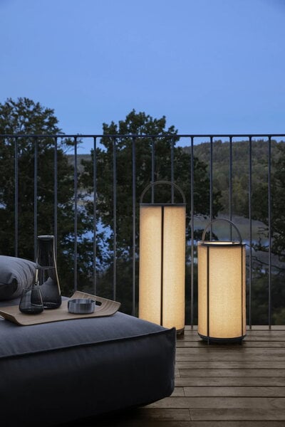 Exterior lamps, Tawa portable floor lamp, M, stone, Gray