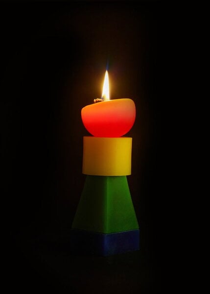 Candles, Notorious RGB candle, Multicolour