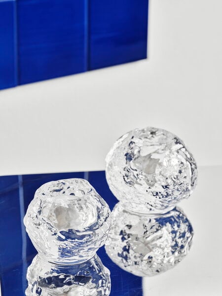 Photophores, Bougeoir/photophore Snowball, 60 mm, transparent, Transparent