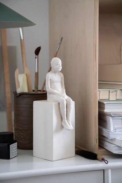 Figurines, The Dreamer figure, White