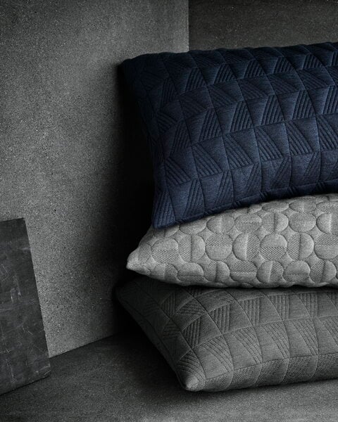 Decorative cushions, AJ Trapez cushion, 40 x 60 cm, midnight blue, Blue