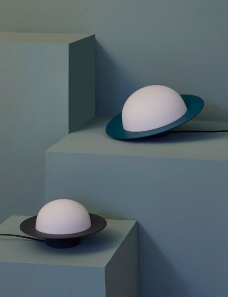 Lampes de table, Grande lampe de table Alley Tilt, intensité variable, bleu foncé, Bleu