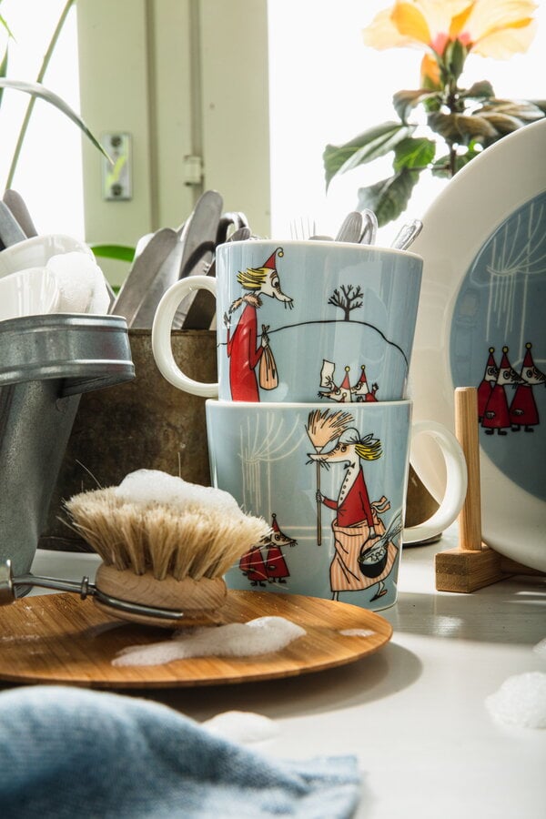 Cups & mugs, Moomin mug, Fillyjonk, grey, Multicolour