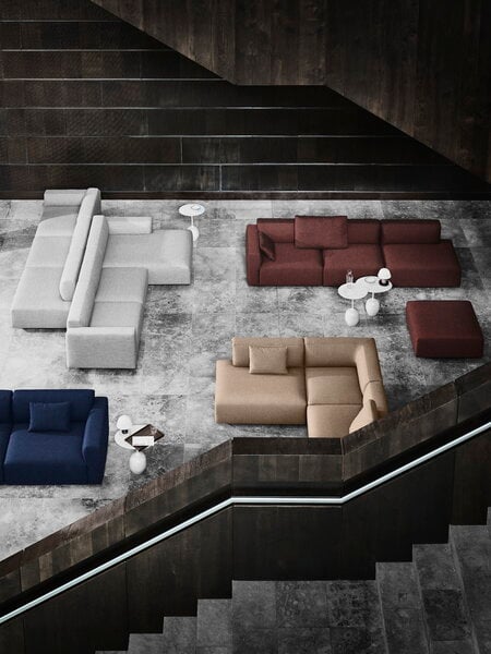 Sohvapöydät, Lato LN9 sohvapöytä, valkoinen - Cream Diva marmori, Valkoinen