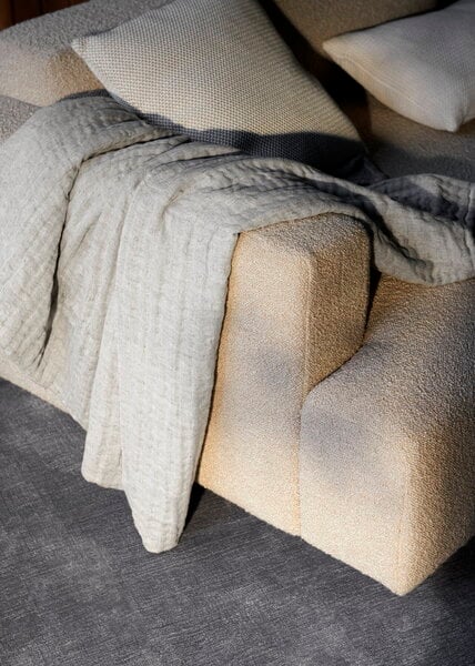 Decorative cushions, Collect Weave SC48 cushion, 40 x 60 cm, coco, Gray